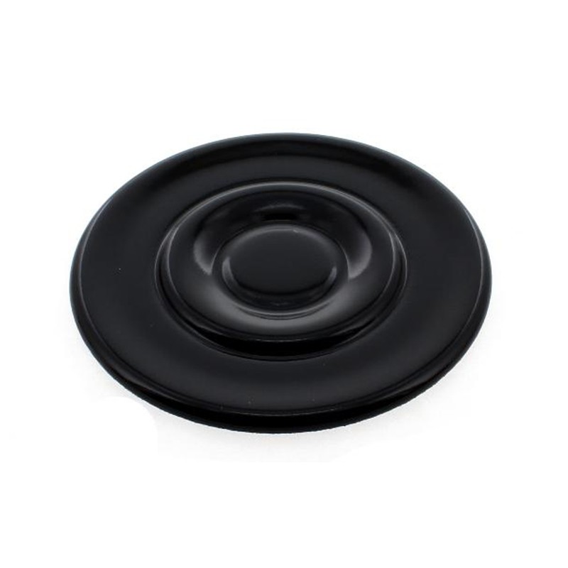 Cappellotto semirapido nero lucido