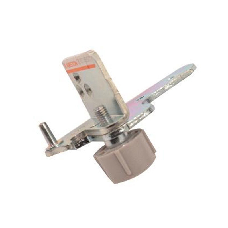 Piedino regolabile silv.SX M8(kit)+perno