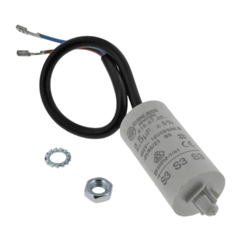 Condensatore di marcia 2,5uF (perno M8)