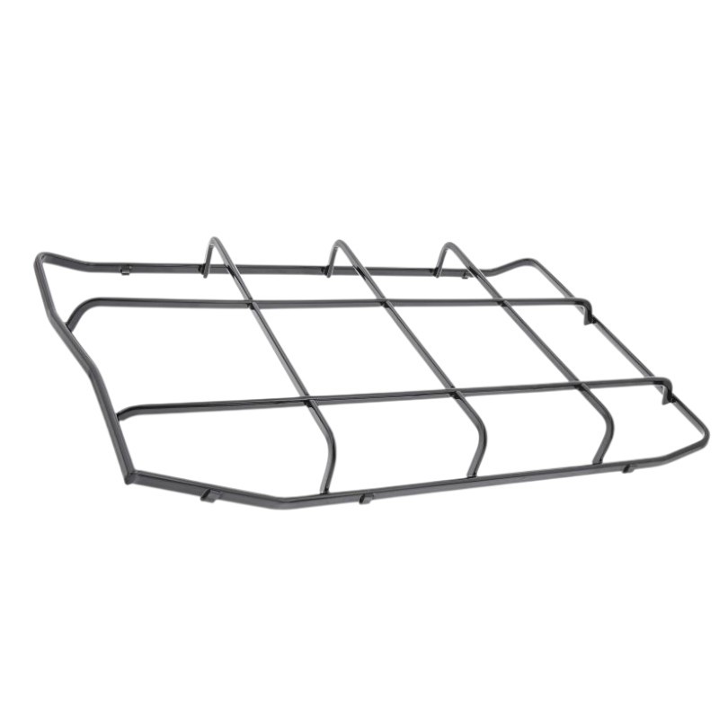 Griglia 2 Fuochi sx nera