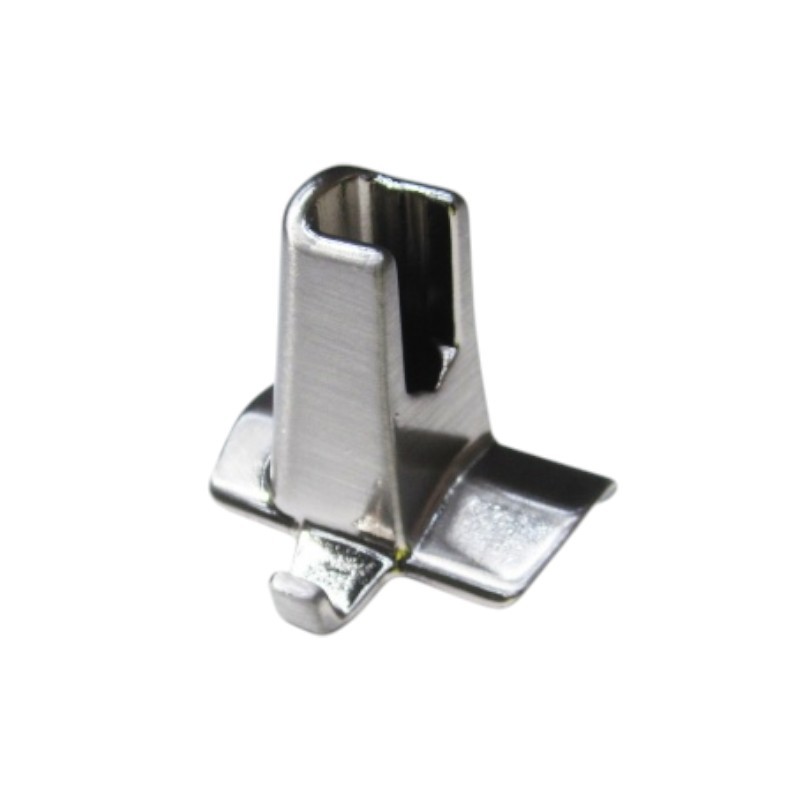 Supporto cerniera cop.vetro SX (ALU)