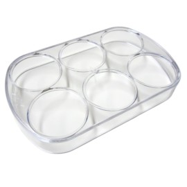 Portauova da 6 bianco