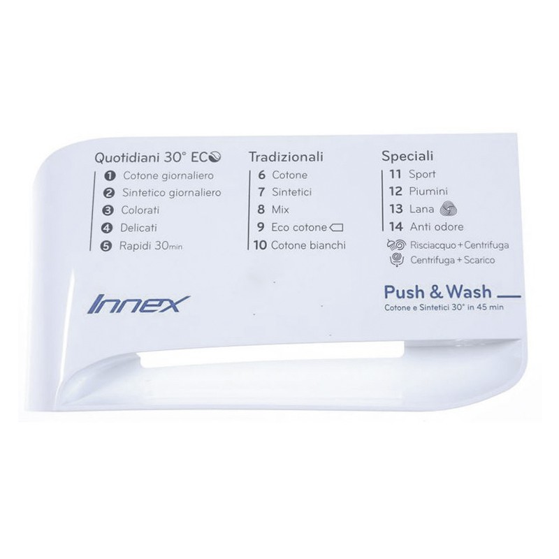 Maniglia cassetto detersivo