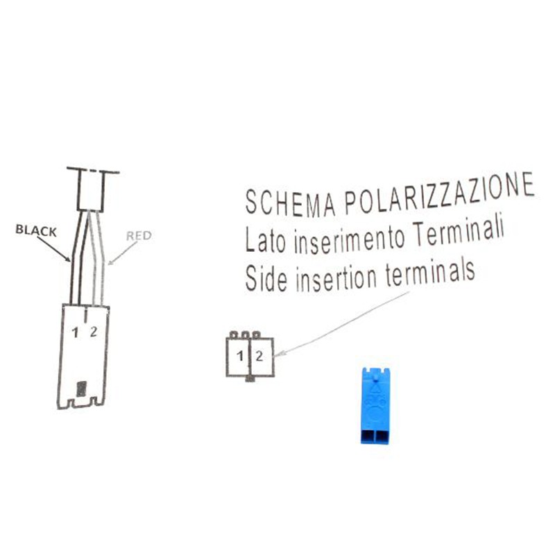 CONNETTORE PER MOTOVENTILAT. FZ+ 8200985