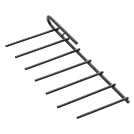 RIBALTINA CORTA SINISTRA GRIGIA ARGENTA