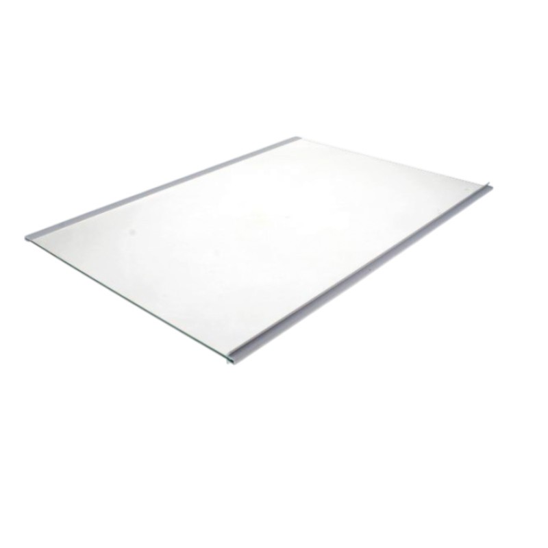 RIPIANO VETRO FRIGO + PROFILI BIANCO