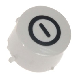 TASTO ON-OFF BIANCO