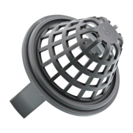 Inserto filtro scarico, grigio.